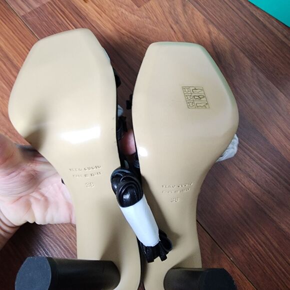 Ilio Smeraldo Maeve Leather Strappy Sandals 38 NIB - Picture 11 of 15